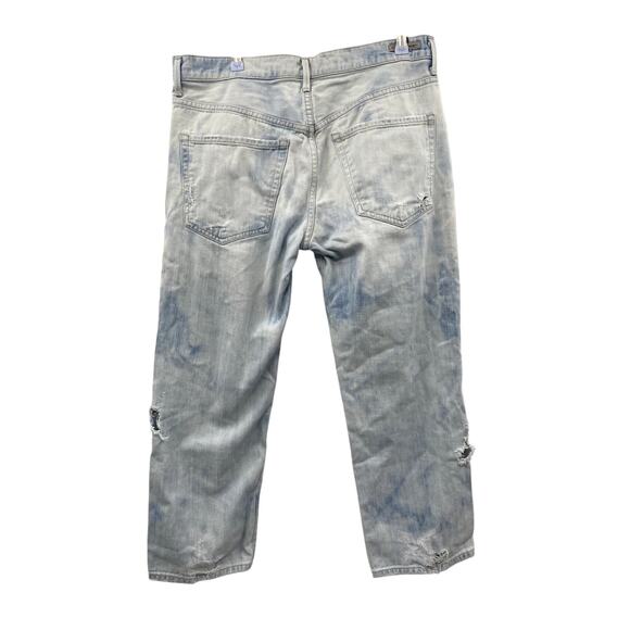 Citizens of Humanity Frankie Crop Jeans in White Out - Picture 5 of 6